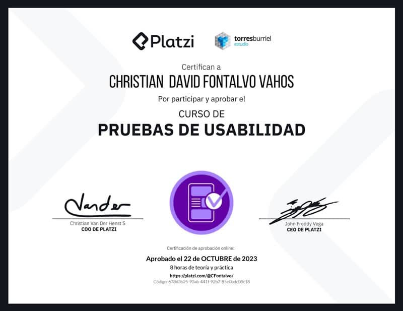 Pruebas de Usabilidad